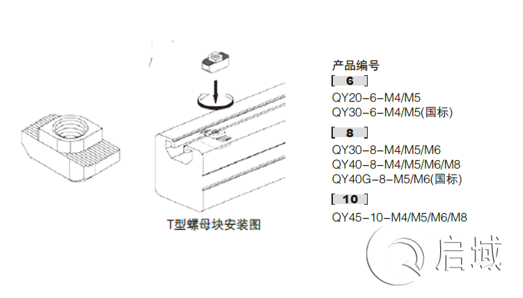 T型螺母