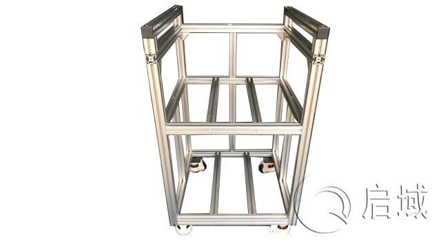 工業(yè)鋁型材移動(dòng)物料架